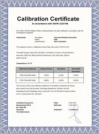 moisture meter calibration procedure|moisture meter calibration certificate.